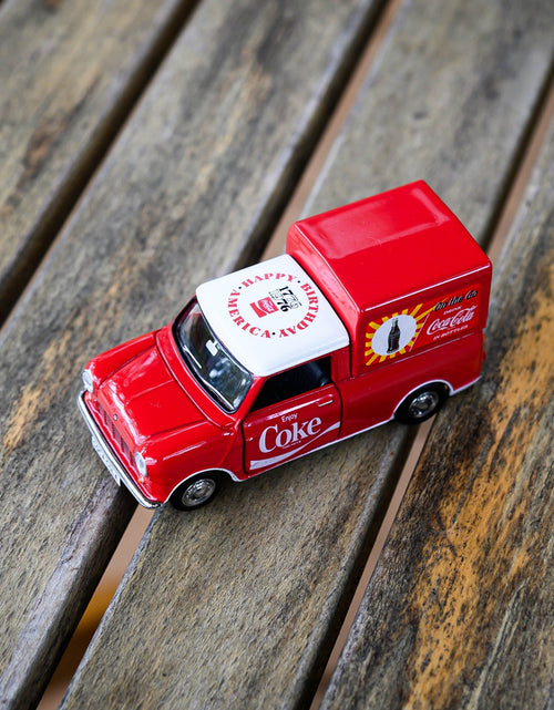 Load image into Gallery viewer, Tiny City Die-cast Model Car - 1/50 Morris Mini Pickup Coca-Cola
