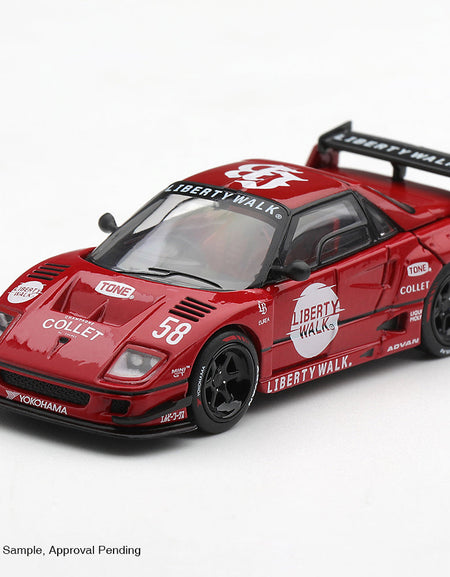 (Pre-order) Mini GT #1362 Mazda AZ-1 Liberty Walk LB40 LB-Hinomaru Red 2026 RHD