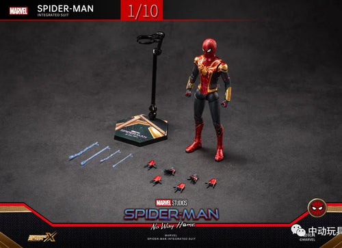 Load image into Gallery viewer, ZD Toys Marvel Avengers 1/10 Spiderman Intergraded Suit No Way Home Figure
