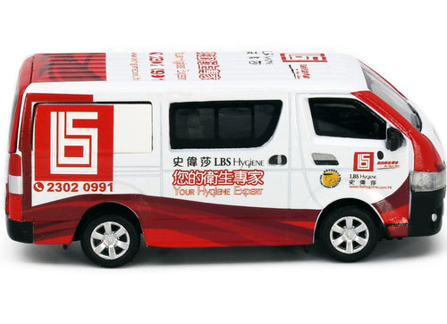 Load image into Gallery viewer, Tiny City 1:64 Die-cast Model Car - Toyota Hiace LBS Hygiene
