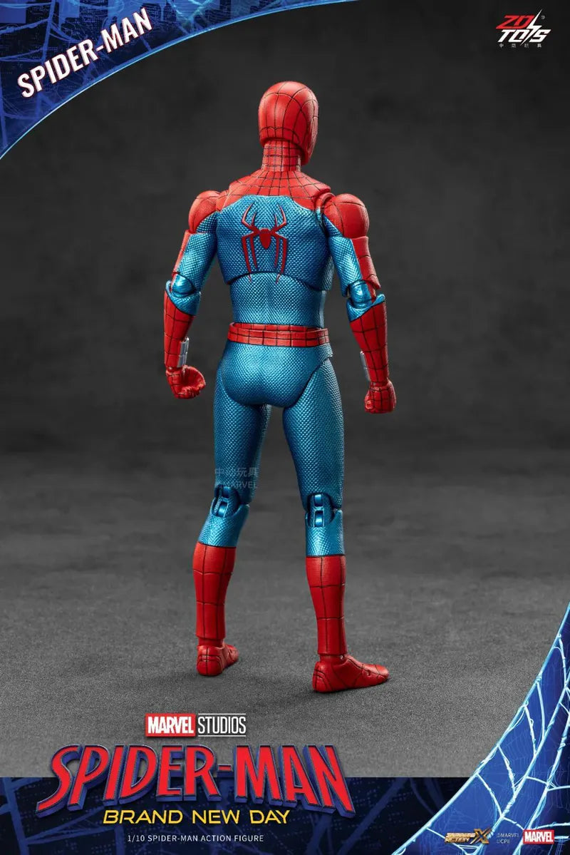 ZD Toys 1:10 Spider-Man (Brand New Day) Collectible Action Figure Set