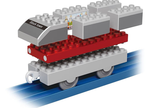 Load image into Gallery viewer, Takara Tomy Tomica Plarail Blocks EV Mobility Set
