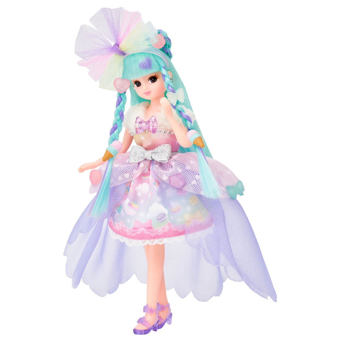 Takara Tomy Licca Kiratto Color Change Gelato Licca-chan DX Doll Set