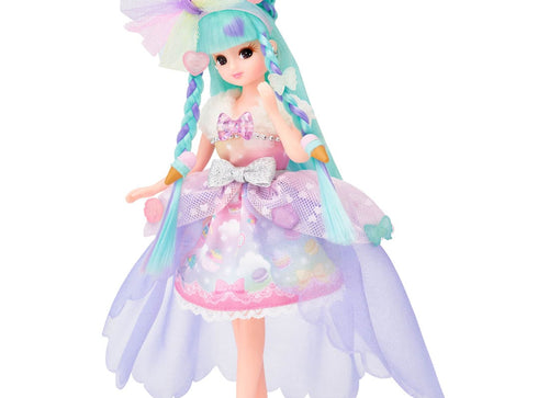 Load image into Gallery viewer, Takara Tomy Licca Kiratto Color Change Gelato Licca-chan DX Doll Set
