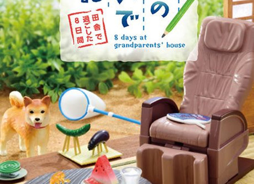 Load image into Gallery viewer, Re-ment Diary of My Memories - 8days at the Grandparents House (Full 8pcs set)
