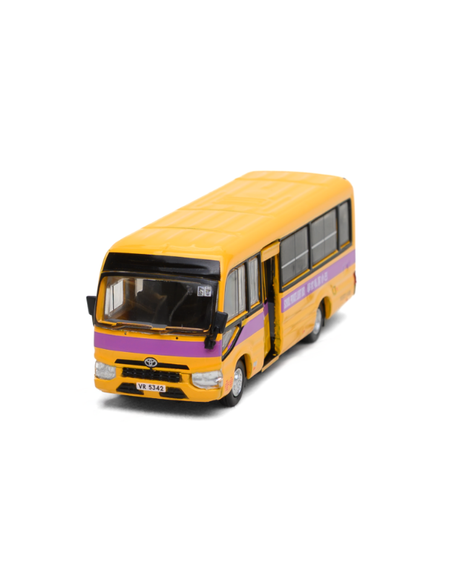 Tiny City Die-cast Model Car 1/76 - Toyota Coaster (B70) School Bus (19-seats)