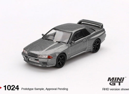 Load image into Gallery viewer, Mini GT #1024 Nissan Skyline GT-R NISMO BNR32 CRS Version Dark Gary
