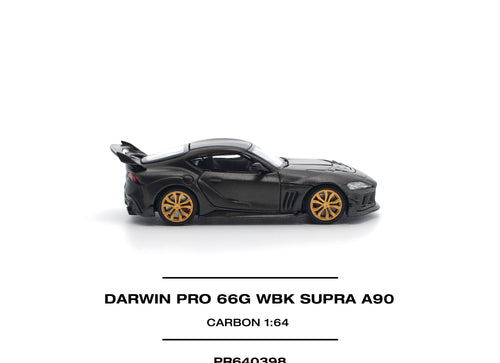 Load image into Gallery viewer, (Pre-order) POPRACE 1/64 DARWIN PRO 66G WBK SUPRA A90 CARBON EDITION Model Car
