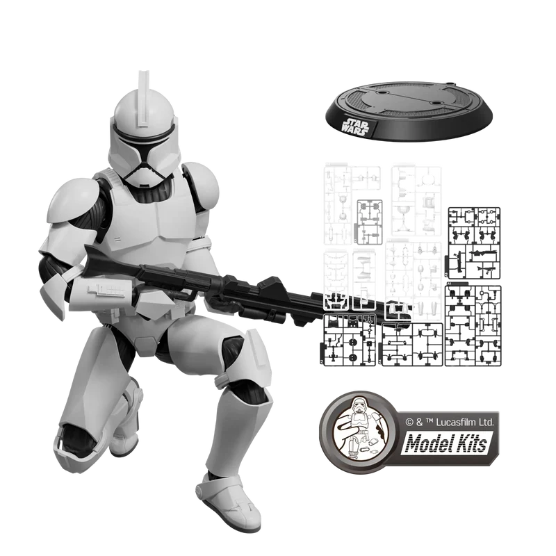 Blokees Star Wars Attack of the Clones Champion Class 07 Clone Trooper Model Kit
