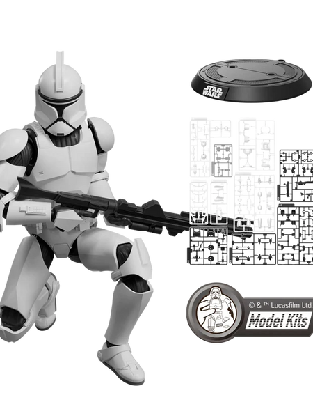 Blokees Star Wars Attack of the Clones Champion Class 07 Clone Trooper Model Kit