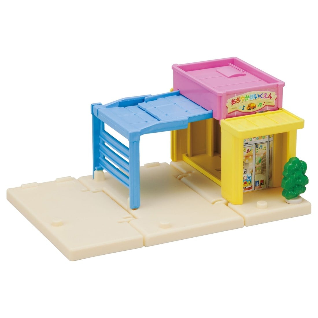 Takara Tomy Tomica Town World Nursery School (with Tomica Diecast Car x 1)