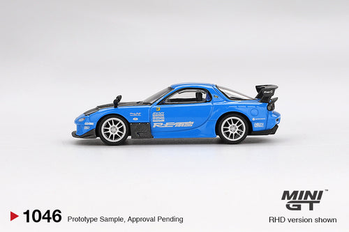 Load image into Gallery viewer, Mini GT #1046 Mazda RX-7 RE-Amemiya 20B NA 3ROTOR-7 Ama-san Go”
