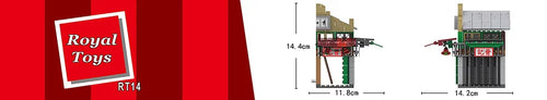 Load image into Gallery viewer, Royal Toys Building Blocks City Story Bricks RT14: Yau Ma Tei Fruit Market (324 Pcs/Pzs)
