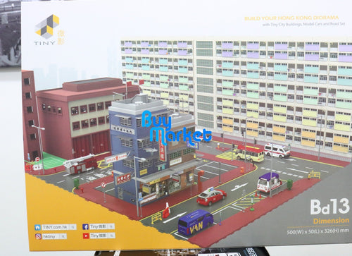 Load image into Gallery viewer, TINY City Bd13 Hong Kong Choi Hung Estate Building Diorama Large size ver. Model
