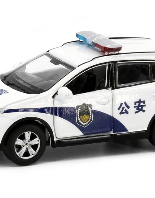 Load image into Gallery viewer, Tiny City CN6 Die-cast 1/64 Model Car - Toyota Rav4 Beijing Police (White)
