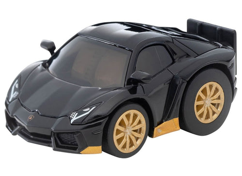 Load image into Gallery viewer, Takara Tomy Tomytec Choro Q zero Z-74c Lamborghini Aventador Miura Homage Black
