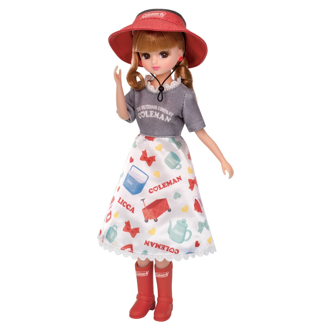 Takara Tomy Licca Licca-chan LD-09 Camp Love Dress up girl Doll Japan