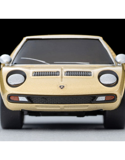 Load image into Gallery viewer, Takara Tomy Tomytec Choro Q zero Z-73c Lamborghini Miura SV Gold (pullback car)
