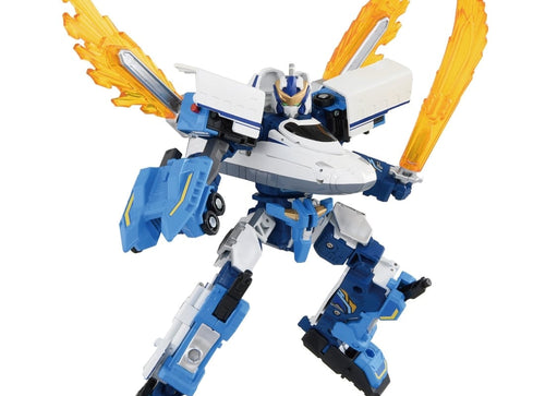 Load image into Gallery viewer, Takara Tomy Plarail Shinkansen Deformation Robot SHINKALIONCW N700S Trailer Form
