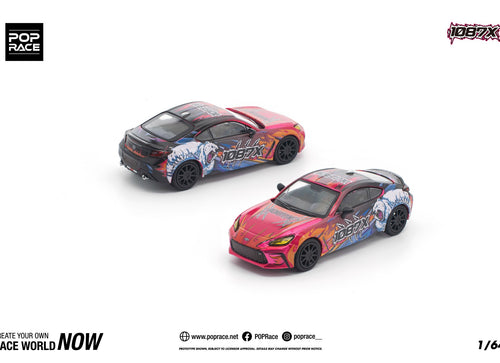 Load image into Gallery viewer, POPRACE 1/64 1087X GR86 CUP Diecast Model Car

