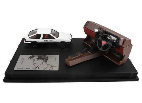 Load image into Gallery viewer, Takara Tomy Tomica Premium Unlimited Initial D Steering Wheel AE86 Trueno
