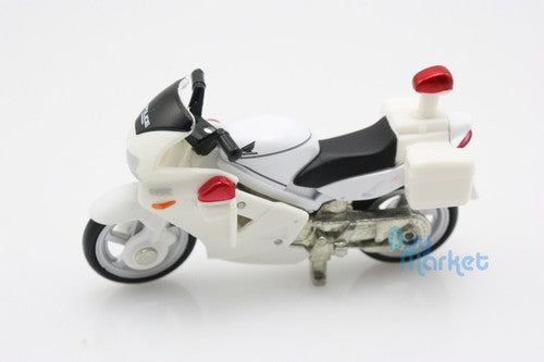 Load image into Gallery viewer, NEW Takara Tomica Tomy #4 Honda VFR Police Bike Scale 1:32 Diecast Toy Car Japan
