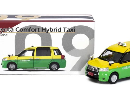 Load image into Gallery viewer, Tiny City TH09 Die-cast Model Car - 1/64 Toyota Comfort Hybrid Taxi (Thailand)
