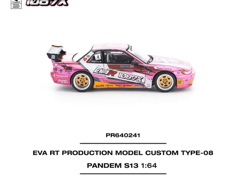 Load image into Gallery viewer, POPRACE 1/64 PANDEM SILVIA S13 EVA RT PRODUCTION CUSTOM TYPE-08
