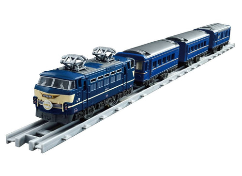 Load image into Gallery viewer, Takara Tomy Plarail Real Class Blue Train Asakaze Model Train Playset
