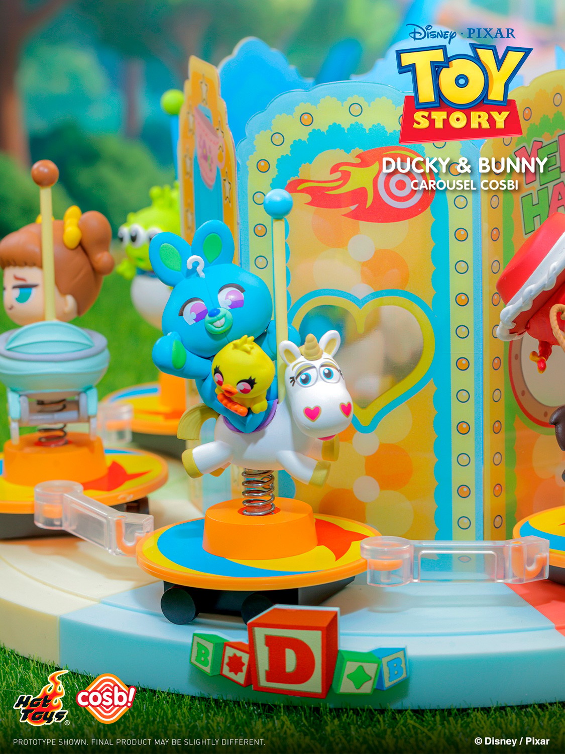 Hot Toys Toy Story Carousel Cosbi Bobble-Head Collection (Full set of 6)