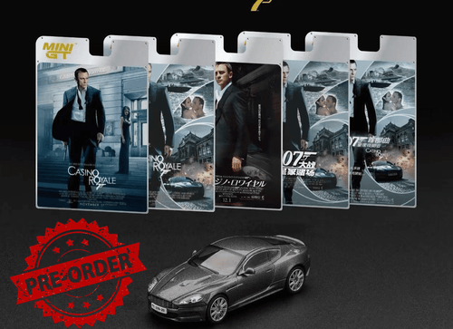 Load image into Gallery viewer, (Pre-order) Mini GT #917 Aston Martin DBS 007 Casino Royale Diecast Model Car
