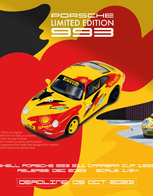 Load image into Gallery viewer, (In Stock) SPARKY 1/64 Porsche 993 Carrera Cup 1993 Shell without rear spoiler
