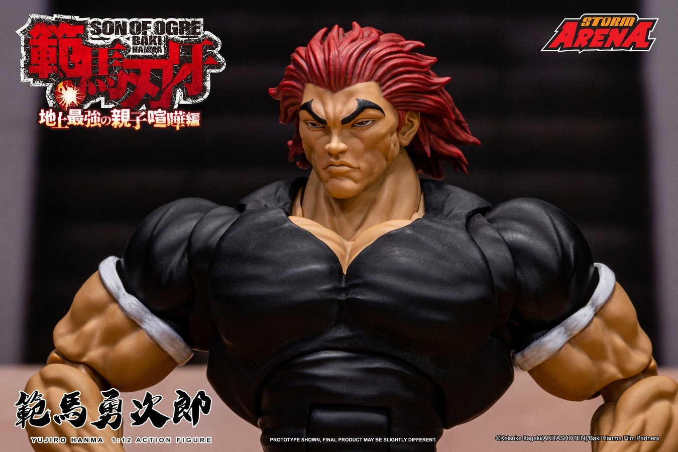 Storm Arena  1/12 Son of Ogre - Baki Hanma Yujiro Hanma Action Figure