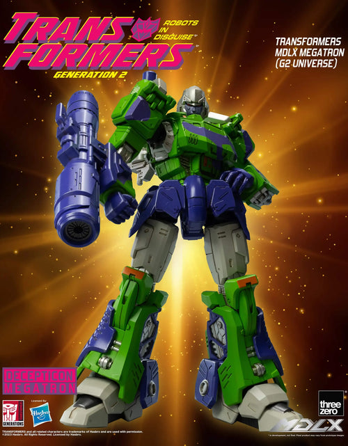 Load image into Gallery viewer, Threezero MDLX Action Figure - Transformers Megatron (G2 Universe)
