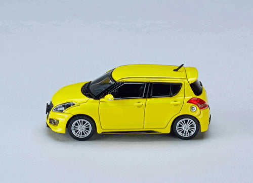 Load image into Gallery viewer, (Pre-order) Hobby JAPAN 1/64 SUZUKI SWIFT SPORT ZC32S AERO PARTS CHAMPION YELLOW
