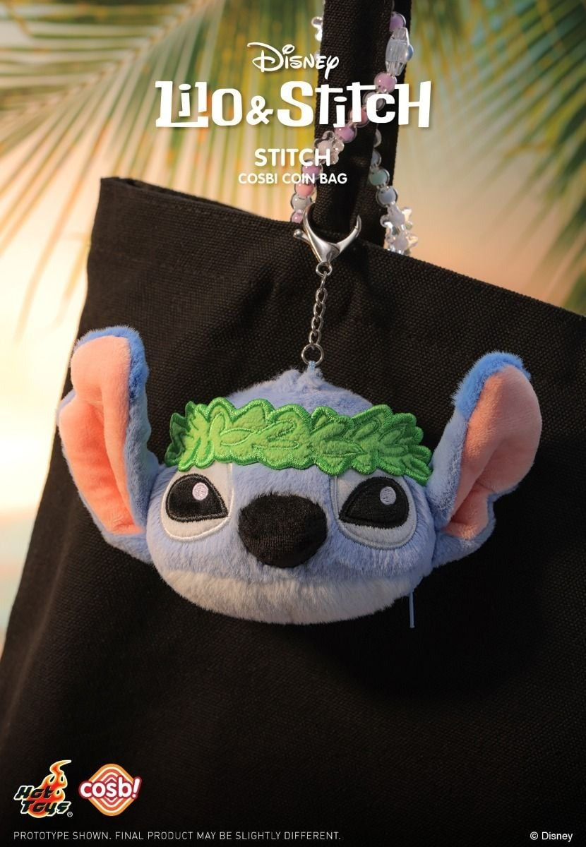 Hot Toys Disney Stitch Cosbi Coin Bag Keychain Collection (Full set of 6)