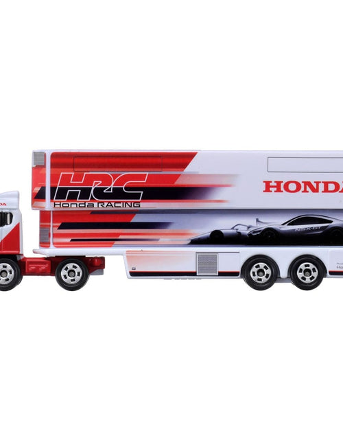Load image into Gallery viewer, Takara Tomy Tomica Diecast Model #149 Long Type HRC Honda Motorhome Car
