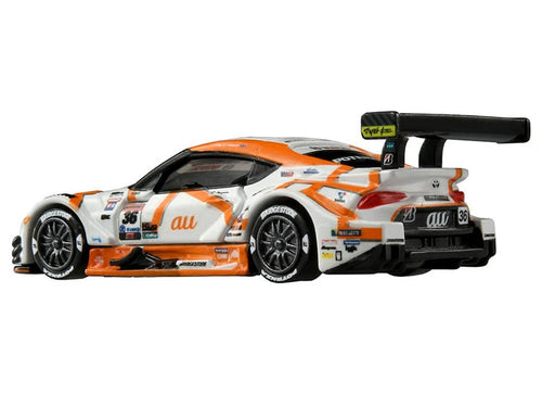 Load image into Gallery viewer, Takara Tomy Tomica Premium Racing au TOM'S GR Supra Diecast Model Car
