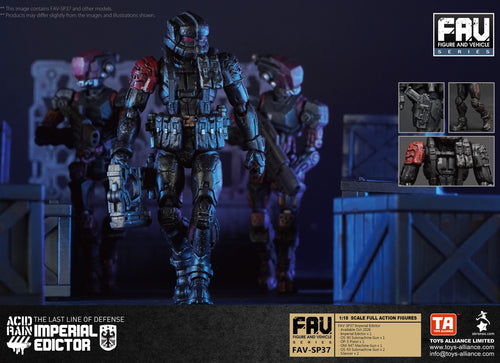 Load image into Gallery viewer, Toy Alliance Acid Rain FAV-SP37 Imperial Edictor Action Figure Set

