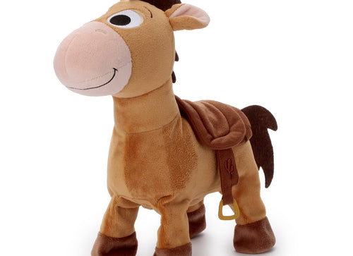 Load image into Gallery viewer, Takara Tomy Arts Pixar Toy Story 5 Walking Bullseye Stuffed with 7 Sounds

