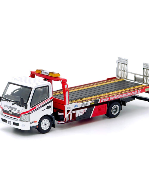 Load image into Gallery viewer, Tiny 1/64 HINO 300 World Champion Tow Truck City Diecast Scale Model Car
