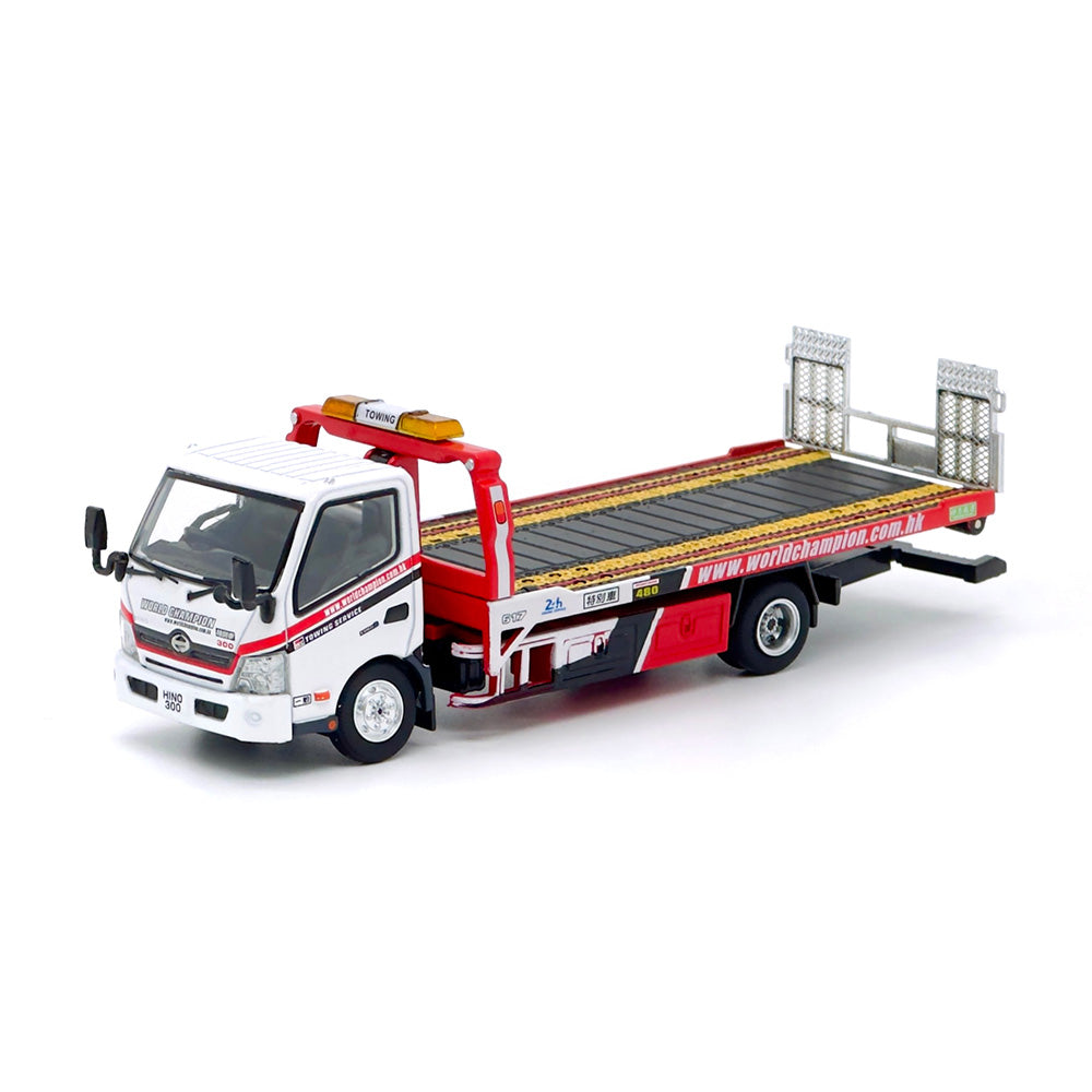 Tiny 1/64 HINO 300 World Champion Tow Truck City Diecast Scale Model Car