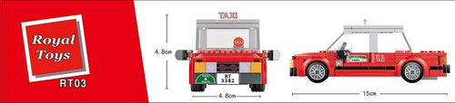 Load image into Gallery viewer, Royal Toys Building Blocks Bricks RT03: Hong Kong Red Taxi (238 Pcs/Pzs)
