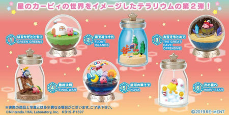 Re-ment Kirby Terrarium Collection Deluxe Memories Collectible Full set of 6