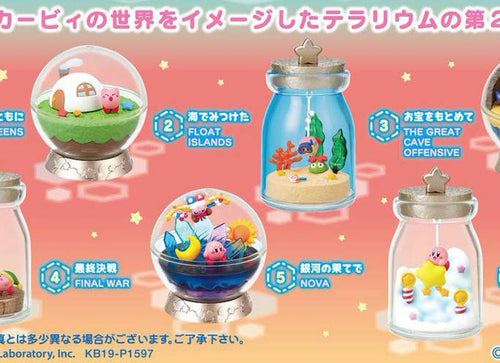 Load image into Gallery viewer, Re-ment Kirby Terrarium Collection Deluxe Memories Collectible Full set of 6
