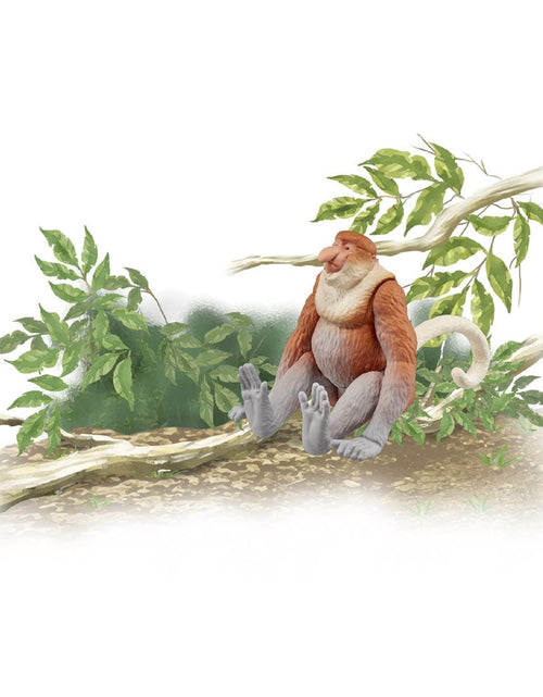 Load image into Gallery viewer, Takara Tomy ANIA AS-29 Proboscis Monkey animal Action Figure
