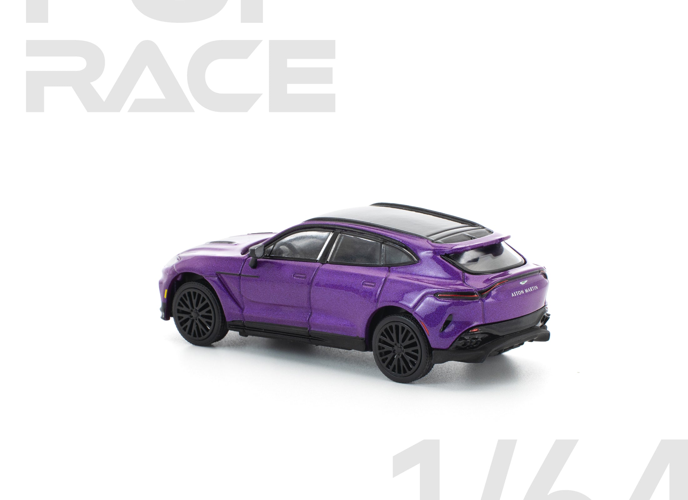 POPRACE 1/64 ASTON MARTIN DBX 707 - STORM PURPLE Model Car