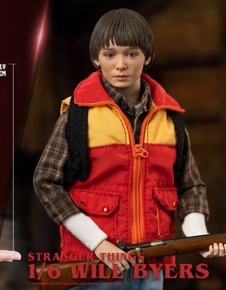 Threezero Stranger Things 1/6 Will Byers Action Figure Set with accessories