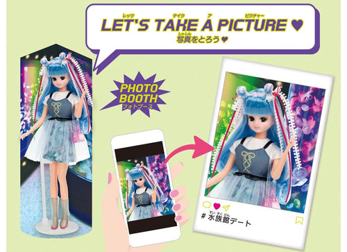 Load image into Gallery viewer, Takara Tomy Licca Chan Doll play set - Float Jellyfish

