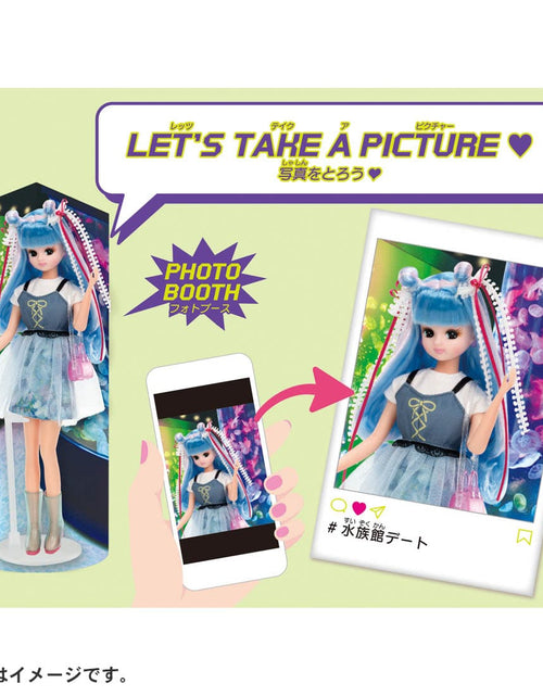 Load image into Gallery viewer, Takara Tomy Licca Chan Doll play set - Float Jellyfish
